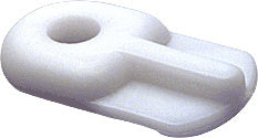 CRL White Nylon Flush Screen Clips - Carded