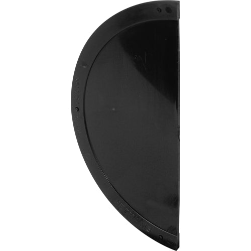 Sliding Door Screen Shield - Black Plastic